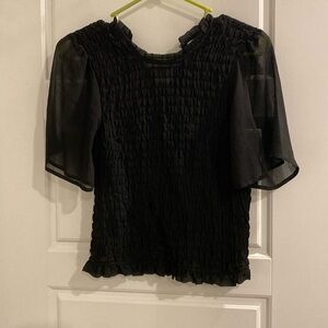 Abercrombie black dress shirt